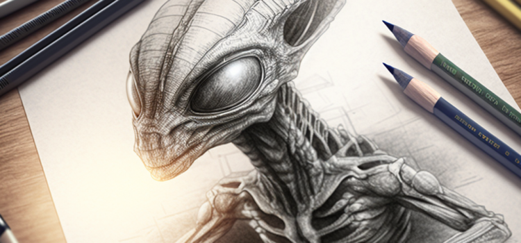 Alien Drawing Ideas: 50+ Out-Of-This-World Alien Drawings